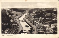CPA Morlaix Vue prise du Viaduc 
