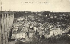 CPA Morlaix Panorama du Quartier St Melaine 