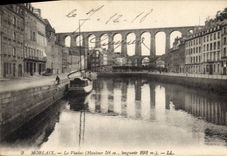 CPA Morlaix le Viaduc 