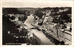 CPA Morlaix Vue prise du Viaduc 