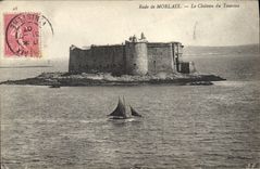 CPA Rade de Morlaix Le Chateau du Taureau 