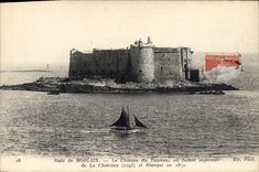 CPA Rade de Morlaix Le Chateau du Taureau 