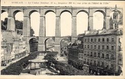 CPA Morlaix le Viaduc 
