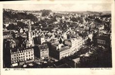 CPA Morlaix Vue prise du Viaduc 