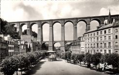 CPA Morlaix Finistere Le Viaduc 