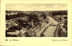 CPA Morlaix Vue prise du Viaduc 