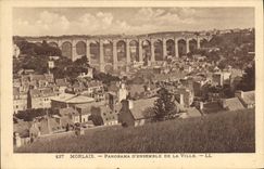 CPA Morlaix Panorama d'Ensemble de la Ville 
