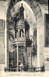 CPA Morlaix Finistere Le Baptistere de l'Eglise St Melaine 