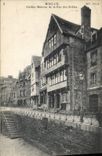 CPA Morlaix Vieilles Maisons de la Rue des Nobles 