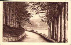 CPA Morlaix La Riviere et le Chateau de Lannuguay 