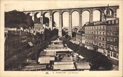 CPA Morlaix le Viaduc 