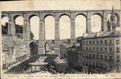 CPA Morlaix Le Viaduc 