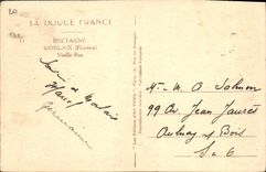 CPA Bretagne Morlaix Finistere Vieille Rue 