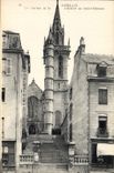 CPA Morlaix Le Clocher et le Calvaire de St Melaine 
