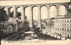 CPA Morlaix le Viaduc 