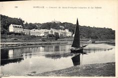 CPA Morlaix Couvent de St Francois Geburien et la Salette 