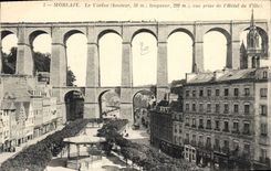 CPA Morlaix le Viaduc 