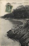 CPA Morlaix Les bords de la Riviere a Toul Maho 