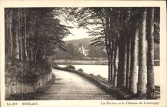 CPA Morlaix La Riviere et le Chateau de Lannuguy 