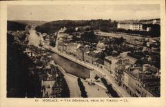 CPA Morlaix Vue generale prise du Viaduc 