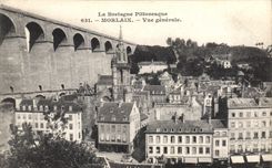 CPA La Bretagne Pittoresque Morlaix Vue generale 