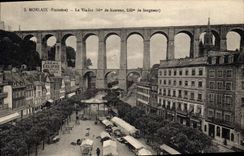 CPA Morlaix Finisterie Le Viaduc 
