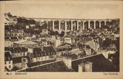 CPA Morlaix Vue Generale 