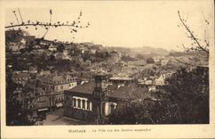 CPA Morlaix La Ville vue des Jardins suspendus 