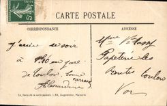 CPA Marseille l'Arc de Triomphe 