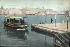 CPA Marseille Passage Vieux Port 