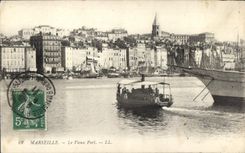 CPA Marseille Le Vieux Port 