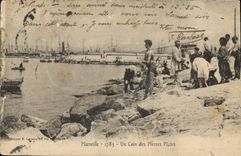 CPA Marseille Un Coin des Pierres Plates 