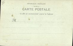 CPA Marseille La Baignade aux Pierres Plates Le Fort Saint Jean 