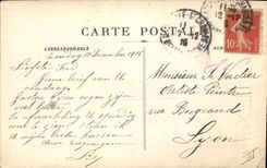 CPA Marseille Les Pierres Plates et le Phare Ste Marie 