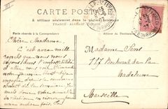 CPA Marseille Les Pierres Plates et le Phare Sainte Marie 