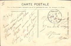 CPA Marseille La Jetee Effect de Vagues 