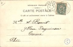 CPA Marseille Sur la Jetee 