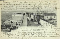 CPA Marseille Sur la Jetee 