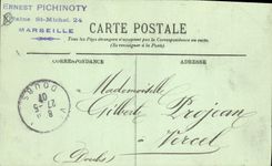 CPA Marseille Le Phare Sainte Marie el l'Entree des Bassins 