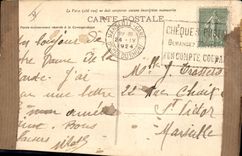 CPA Marseille Phare cotier un jour de mistral 