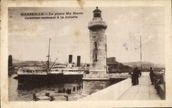 CPA Marseille Le Phare St Marie 