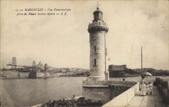 CPA Marseille Vue Panoramique prise du Phare Sainte Marie 
