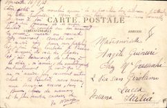 CPA Marseille Le Phare Ste Marie et la Jetee 