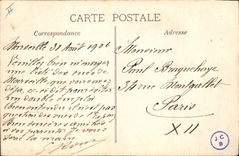 CPA Marseille Le Phare Ste Marie 