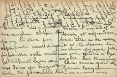 CPA Marseille Le Phare de la Desirade Depart d'un Courrier 