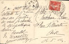 CPA Marseille La Jetee Le Phare Ste Marie 