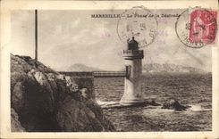 CPA Marseille Le Phare de la Desirade 