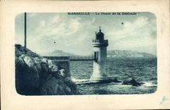 CPA Marseille Le Phare de la Desirade 