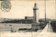 CPA Marseille Le Phare Ste Marie 
