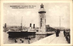 CPA Marseille Le Phare Ste Marie 